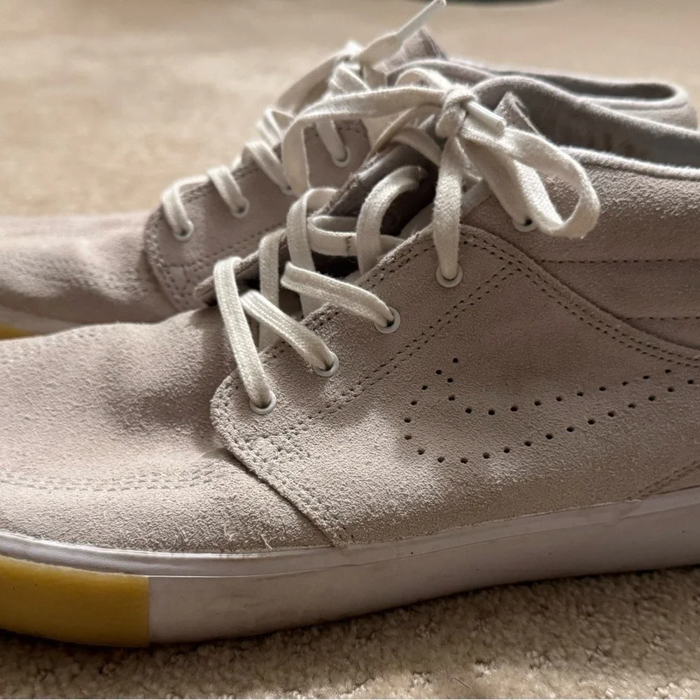 NIKE SB ZOOM Stefan Janoski Men Tan Mid Remastered Collection 2019 Shoes-Size 12